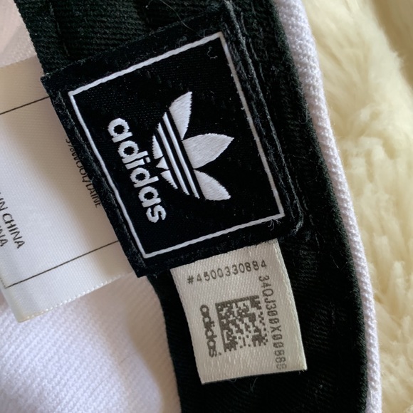 Adidas hat white & black Adidas Mens baseball cap - Picture 9 of 13